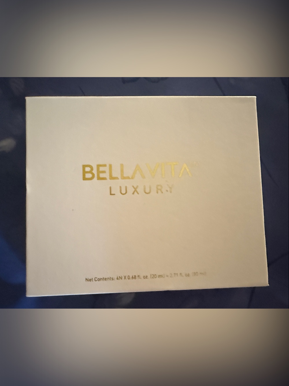 Bella Vita White Box with Gold Logo